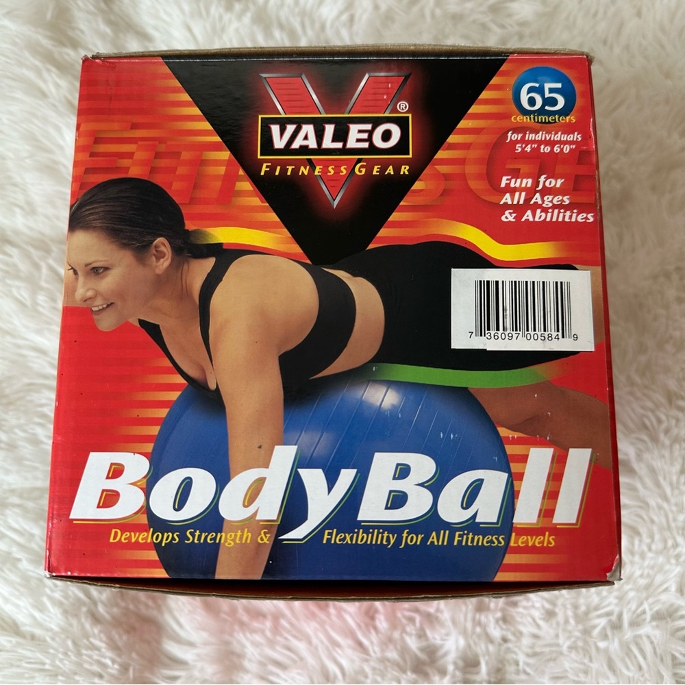 Valeo BodyBall Fitness Exercise Workout Ball